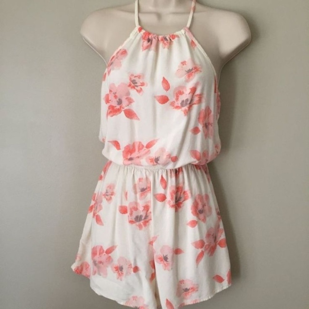 Pretty floral romper